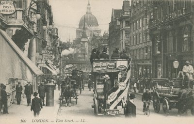 Fleet Street, London von English Photographer